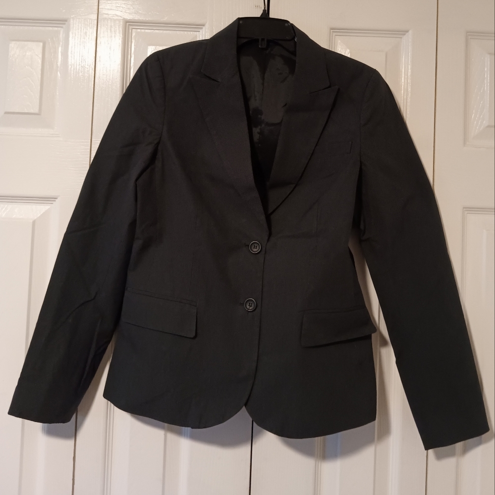 Theory Cotton Pin Striped Blazer
